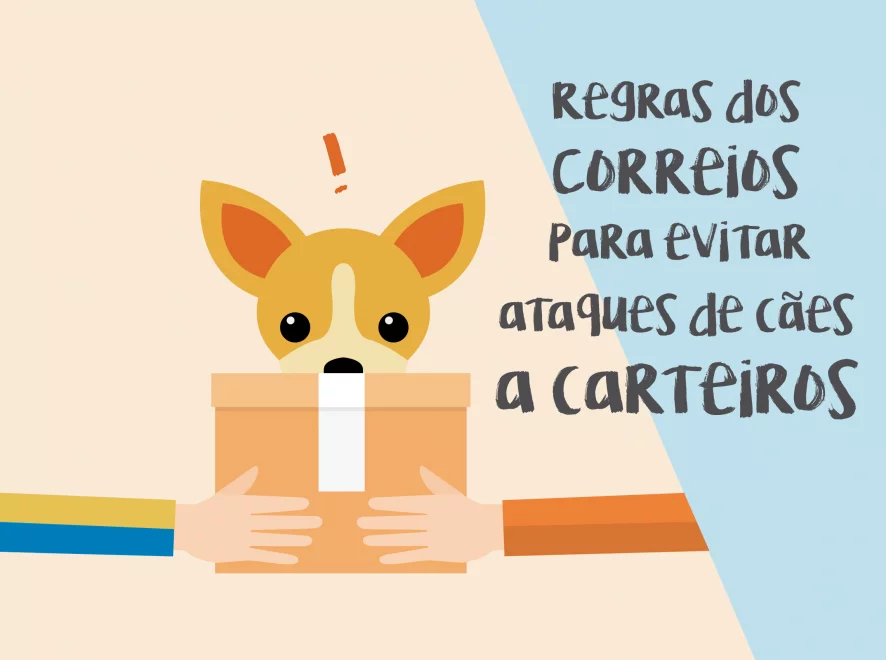 Regras dos Correios para evitar ataques de cães